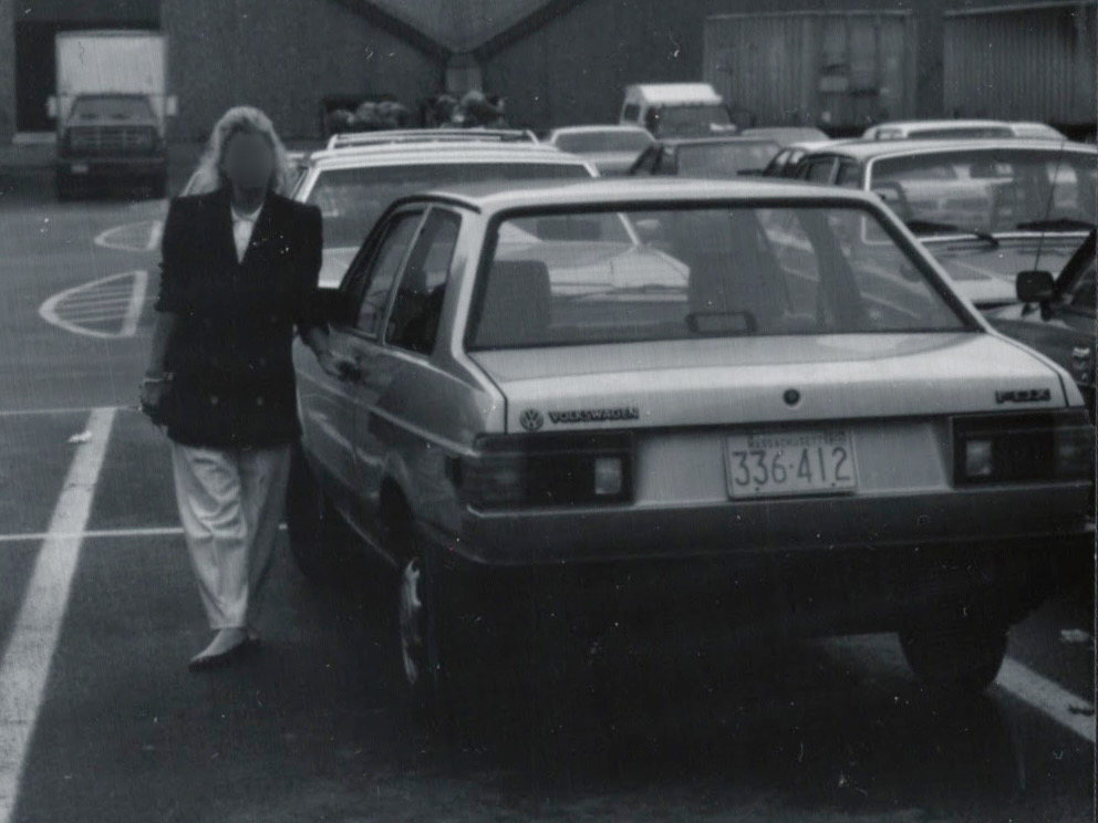 336-412, Volkswagen Fox Voyage-rebadged 2-door Sedan (Type 30; NA-market), 1987–1994