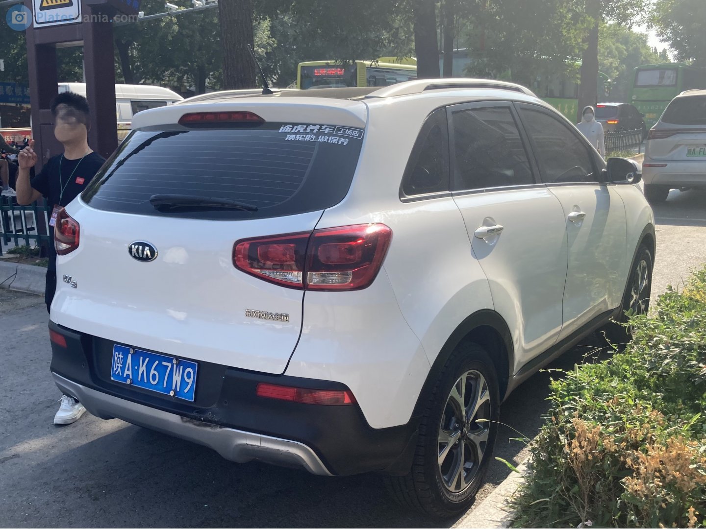 陕A·K67W9, Kia KX3 1st gen (KC; CN-market), 2015–2016