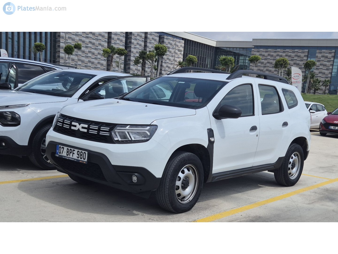 07 BPF 980, Dacia Duster 2nd gen SUV (HM/HJD), facelift, 2021–2024