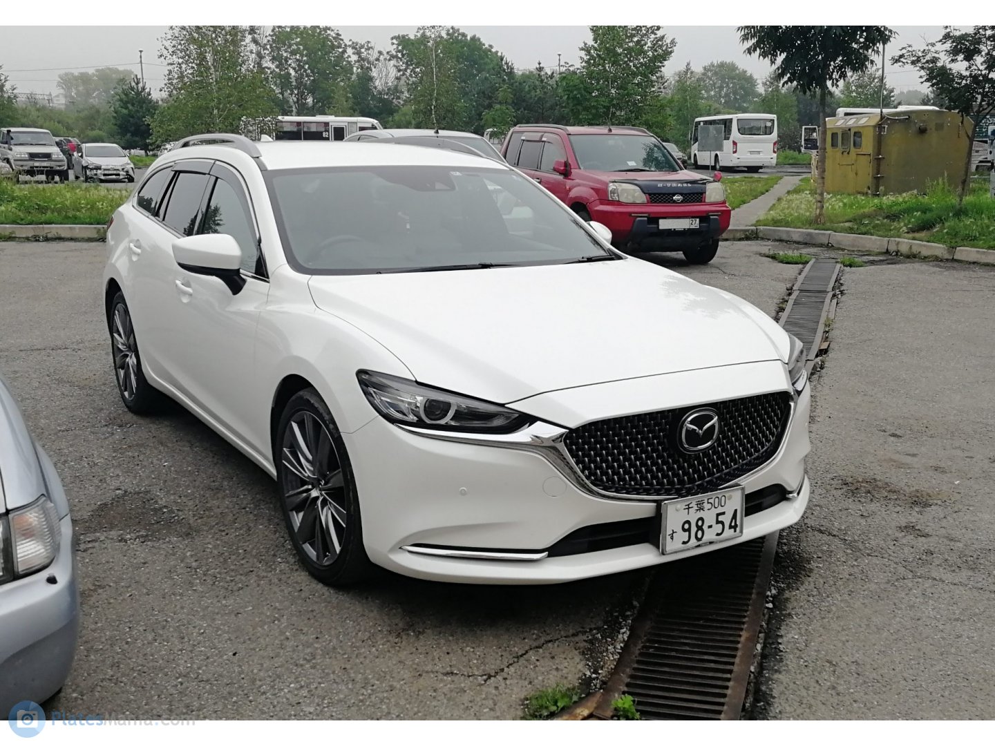 千葉 500 す 9854, Mazda Atenza 3rd gen Tourer Wagon (GL), facelift, 2018–2019