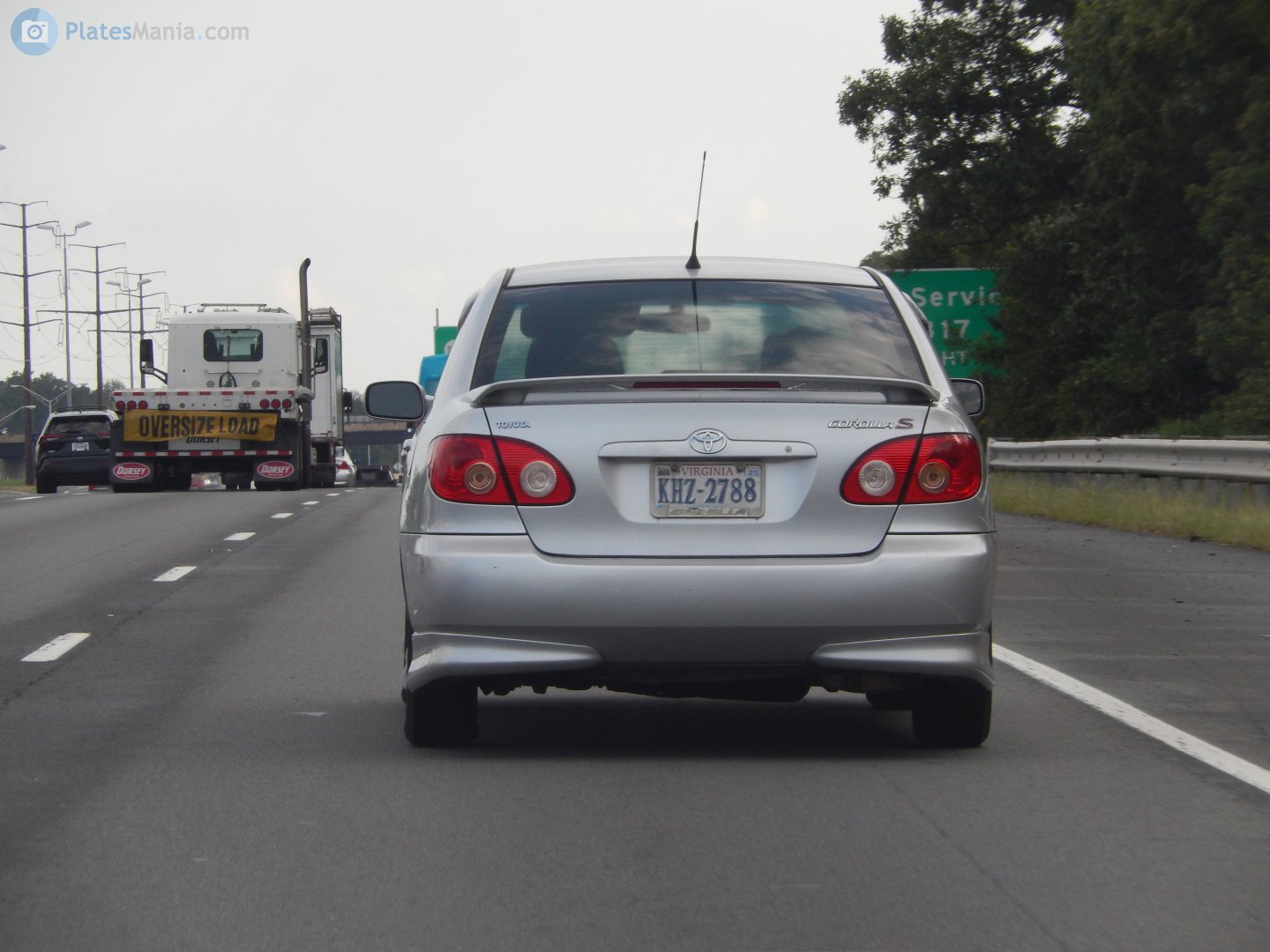 KHZ-2788, Toyota Corolla 9th gen (EX; Altis) Sedan (E120/E130; Asia-, BR- and NA-market), 2002–2008