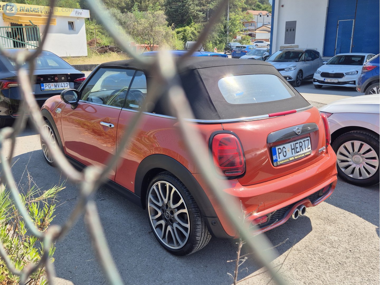 PG HERTZ, MINI Convertible 3rd gen (F57), 2015–2024