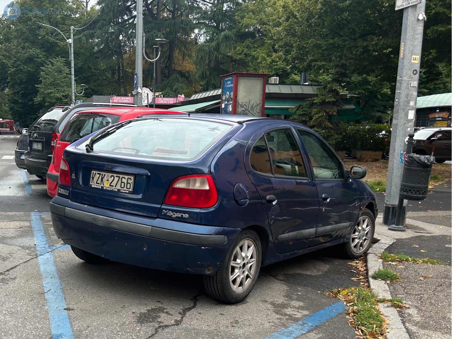 KZK-2766, Renault Mégane 1st gen Hatch (B64), 1996–1999