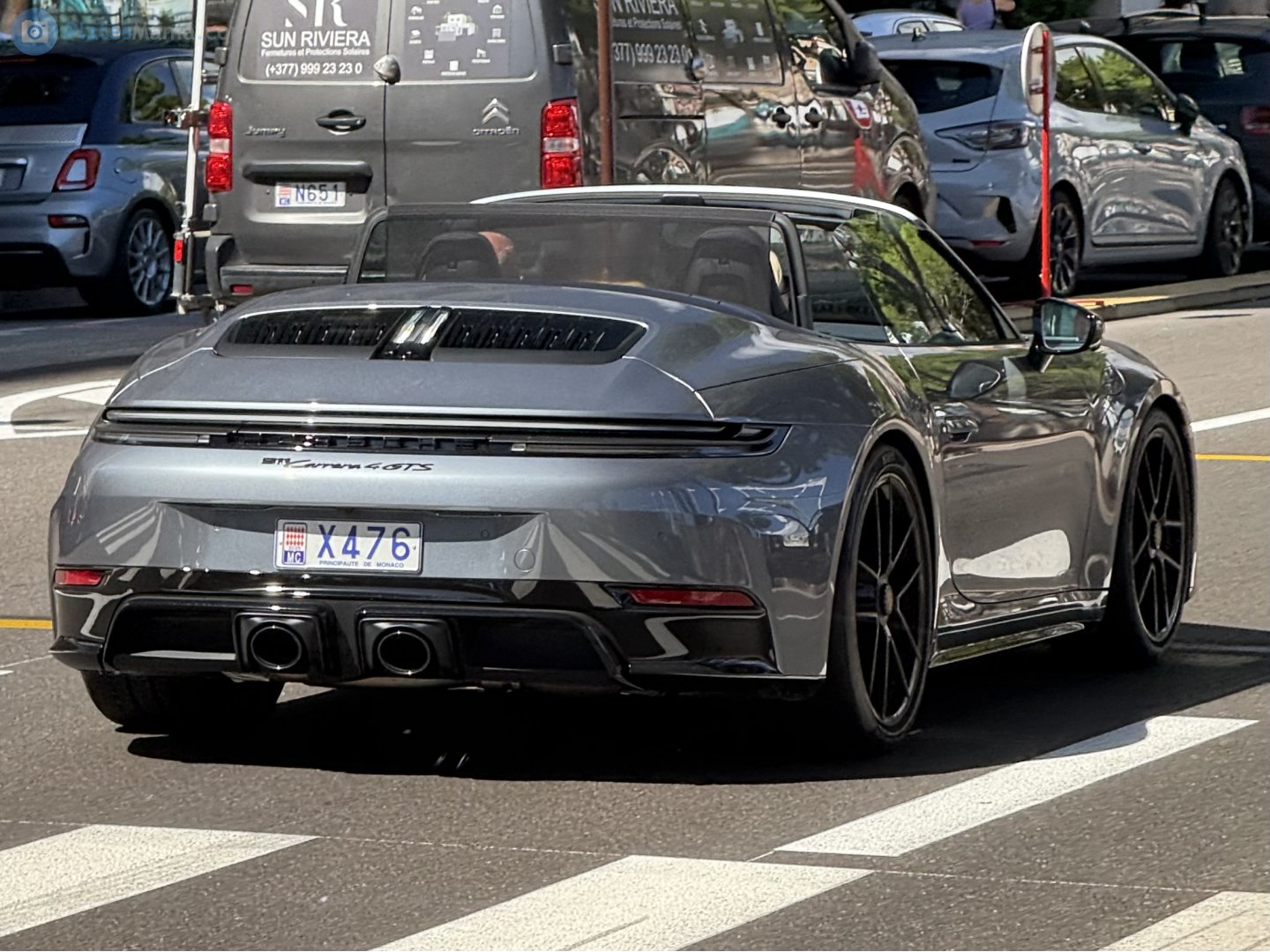 X476, Porsche 911 8th gen Cabrio (992.2), facelift, 2024–