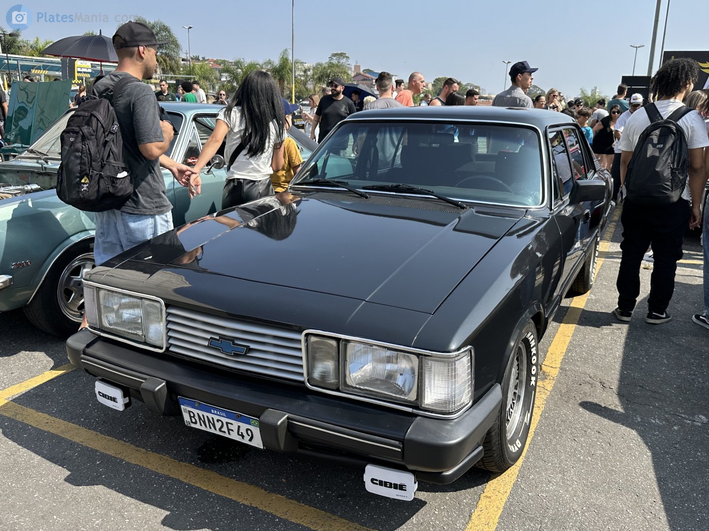 BNN2F49, Chevrolet Opala 1st gen Sedan (676; LATAM-market), 1st facelift, 1980–1985