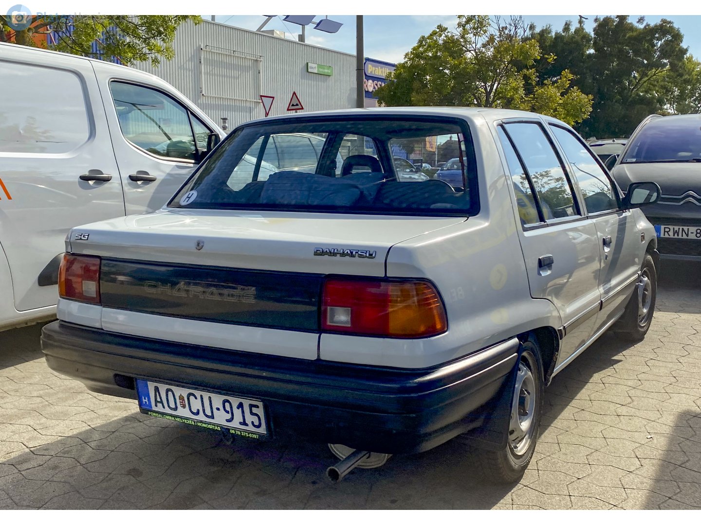 AO CU-915, Daihatsu Charade 3rd gen (Social) Sedan (G100), 1989–1994