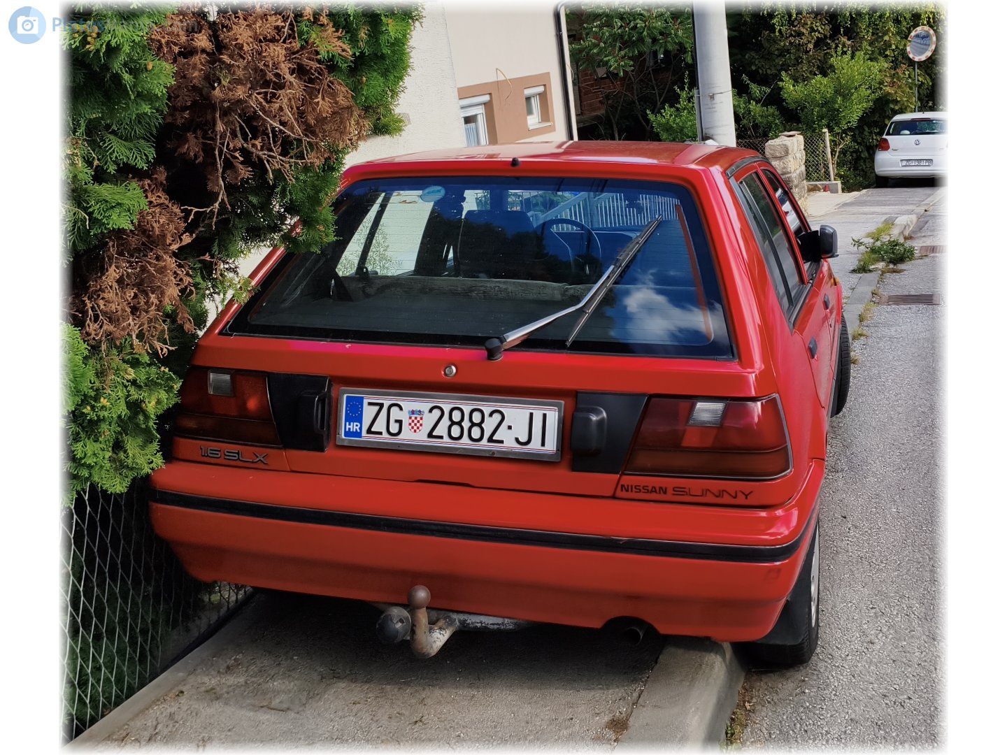 ZG 2882-JI, Nissan Sunny 6th gen 5-door Hatchback (N13; EU-market), 1986–1990