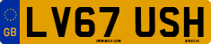 License plate of the United Kingdom, 2001 year system