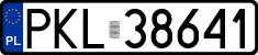 License plates of Poland, Regular car plates