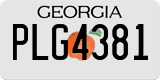 Georgia, ABC 1234