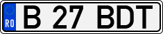 License plate of Romania, Regular plates
