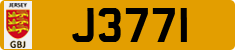 License plate of Jersey, Regular plates (J123456)