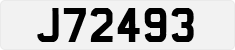 License plate of Jersey, Regular plates (J123456)
