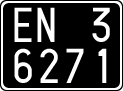 License plate of Italy, Cars (1927 year series)