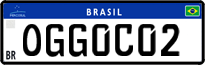 License plate of Brazil, Private owners (Mercosul)