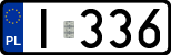 License plates of Poland, Regular car plates
