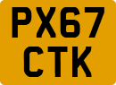 License plate of the United Kingdom, 2001 year system