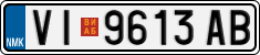 License plate of North Macedonia, Regular plates (2012)