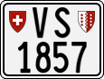License plate of Switzerland, Motorcycles