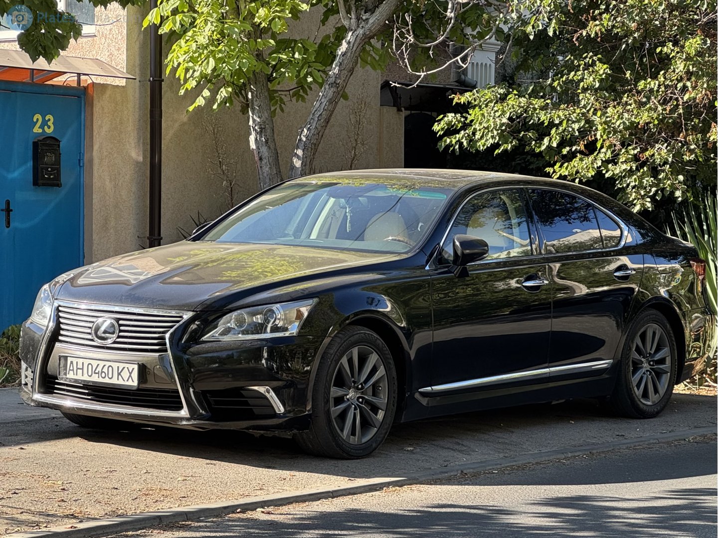 AH 0460 KX, Lexus LS 4th gen (XF40), facelift, 2012–2017