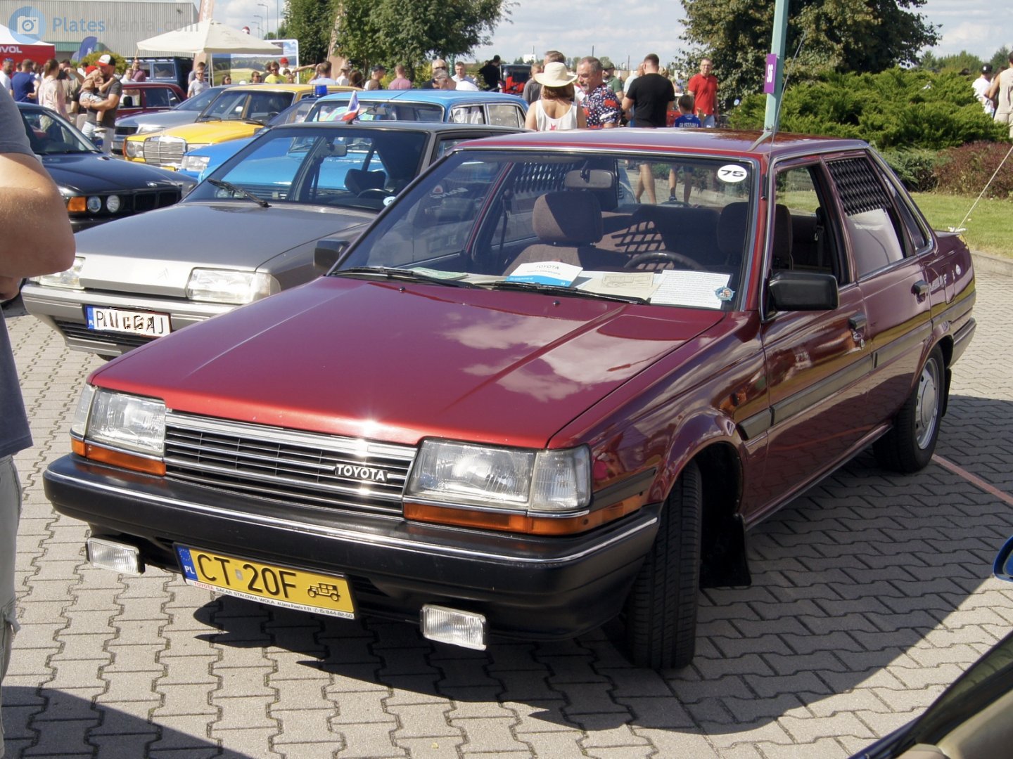CT 20F, Toyota Carina II 1st gen (T150) Sedan, 1984–1988