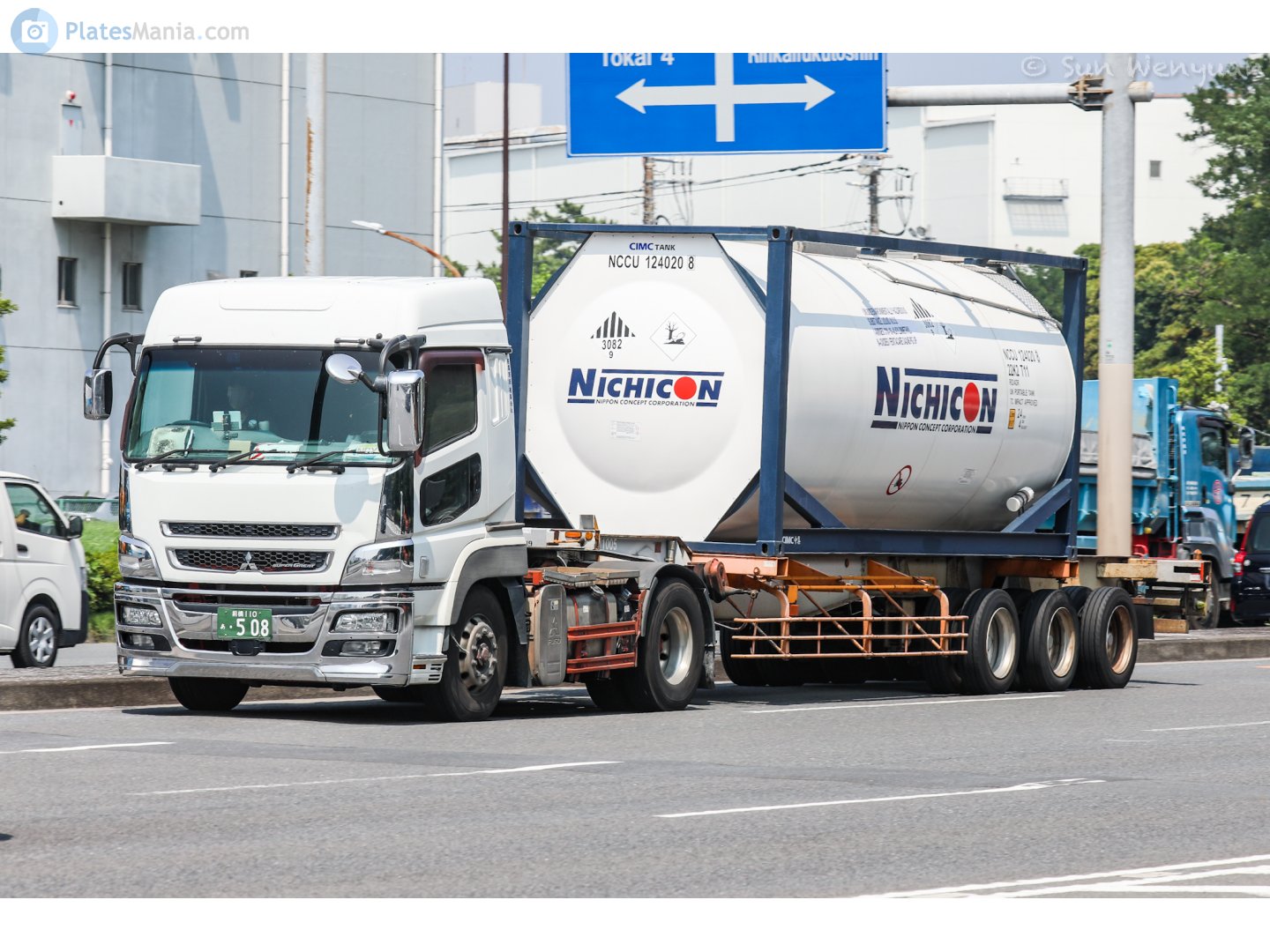 前橋 110 あ 508, Mitsubishi Fuso Super Great 1st gen, facelift, 2007–2017