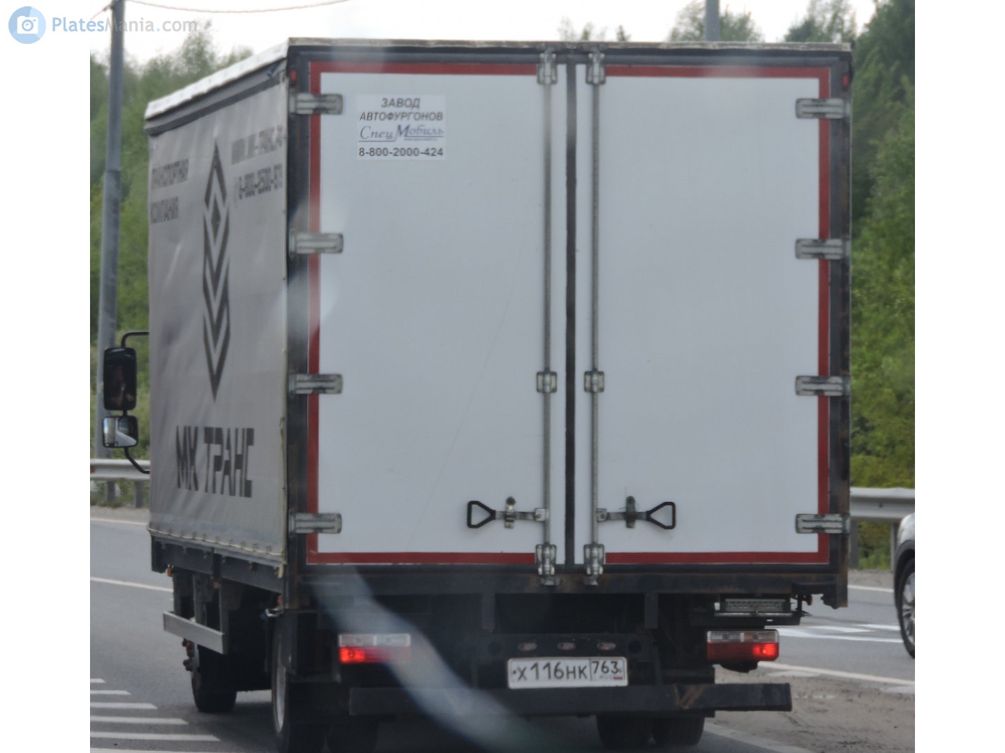 х 116 нк 763, DongFeng Captain-T C180, 2011–