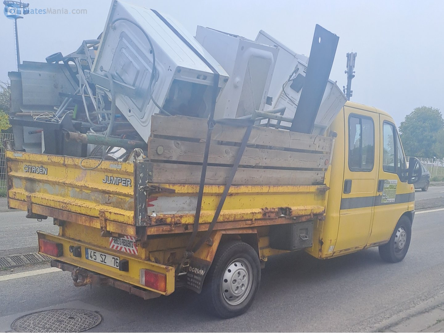 45 SZ 76, Citroёn Jumper 1st gen Double Cab (X230), 1994–2002