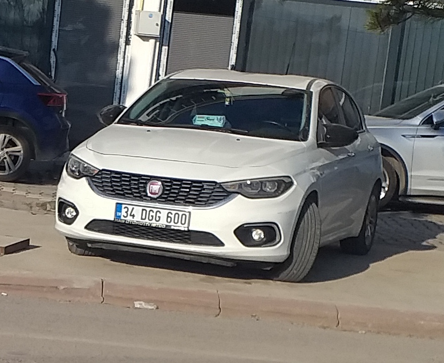 34 DGG 600, FIAT Ægea 1st gen Hatch (356), 2015–2020