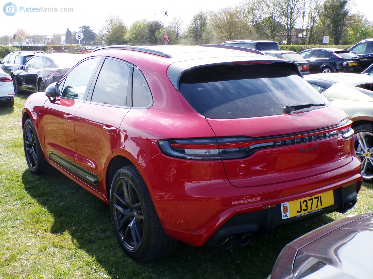 J3771, Porsche Macan 1st gen (95B), 2nd facelift, 2021–