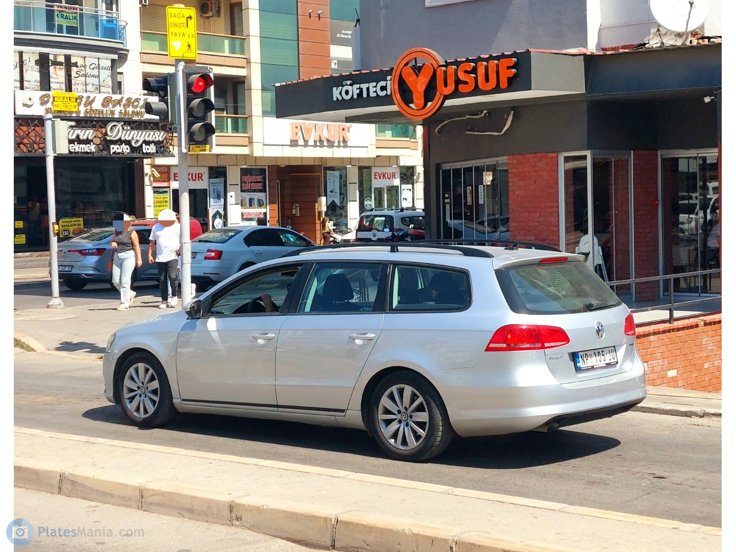 NP 105-JU, Volkswagen Passat 7th gen Variant (B7; 3C; Global-market), 2010–2015