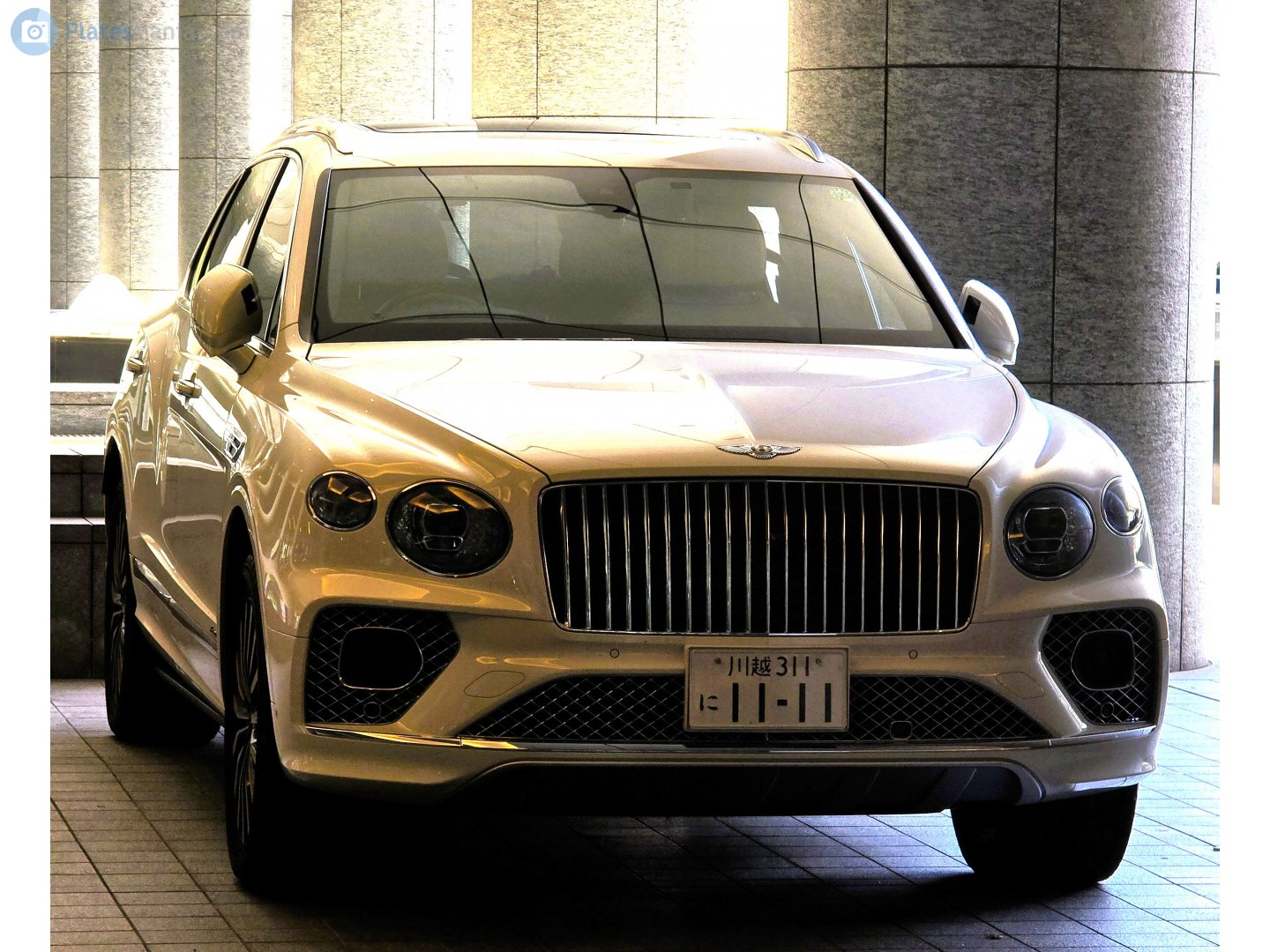 川越 311 に 1111, Bentley Bentayga 1st gen (PL71), facelift, 2020–