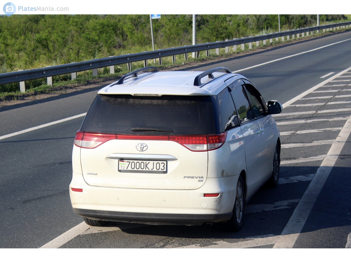7000KJ03, Toyota Previa 3rd gen (R50), 1st facelift, 2008–2016