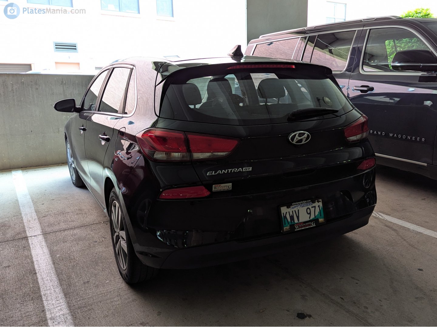 KWV 971, Hyundai Elantra 6th gen GT Hatchback (PD; NA-market), 2017–2020