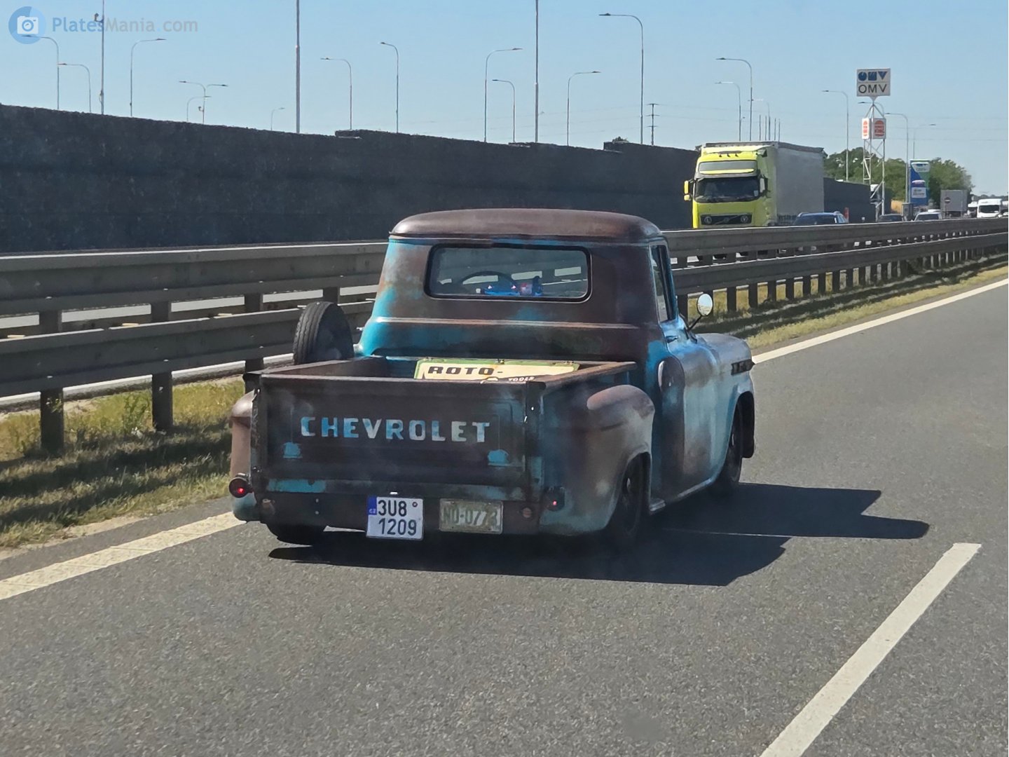 3U8 1209, Chevrolet Apache 1st gen Truck (3100/3200/3600/3800; A-body), 1957–1959