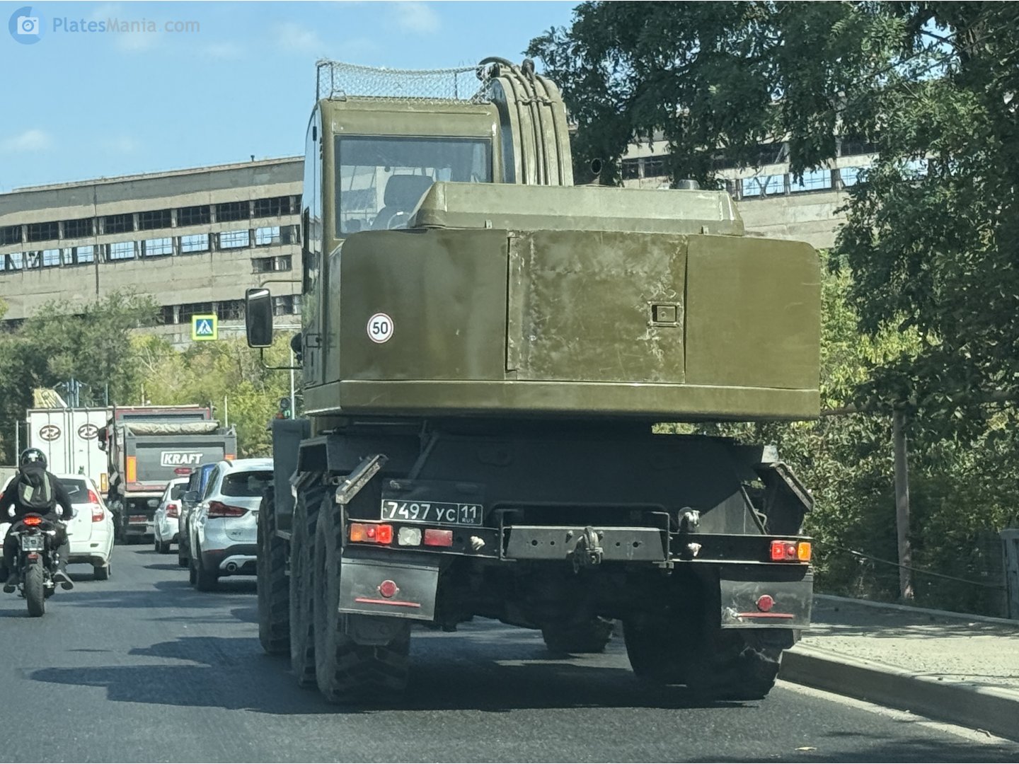 7497 ус 11, Ural (UralAZ) 4320/5557 4320/5557 6×6, 1977–