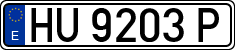 License plates of Spain, 1971 year series