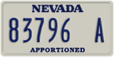 Nevada, Apportioned (12345 A)