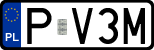 License plates of Poland, Regular car plates
