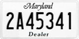 Maryland, Dealer (1A23456)
