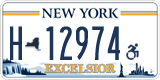 New York, Vehicles for disabled persons (H-12345)