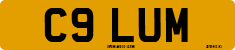 License plate of the United Kingdom, 1983 year system
