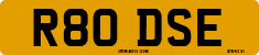 License plate of the United Kingdom, 1983 year system