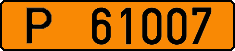 License plate Belarus, Foreign citizens and enterprises