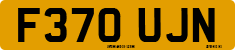 License plate of the United Kingdom, 1983 year system