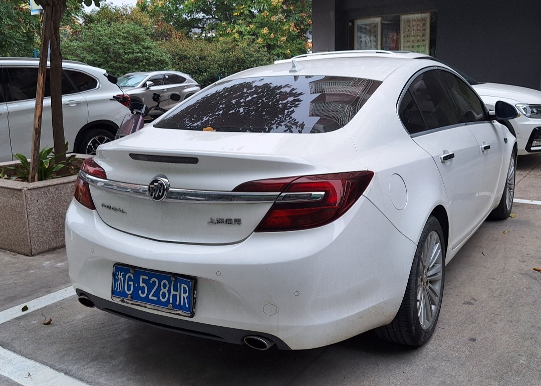 浙G·528HR, Buick Regal 5th gen (GMX350), facelift, 2013–2017