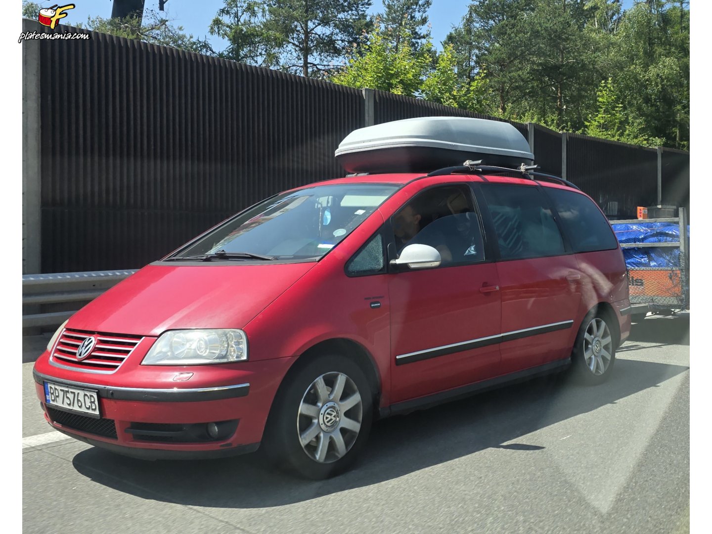 BP 7576 CB, Volkswagen Sharan 1st gen (7M), facelift, 2000–2010