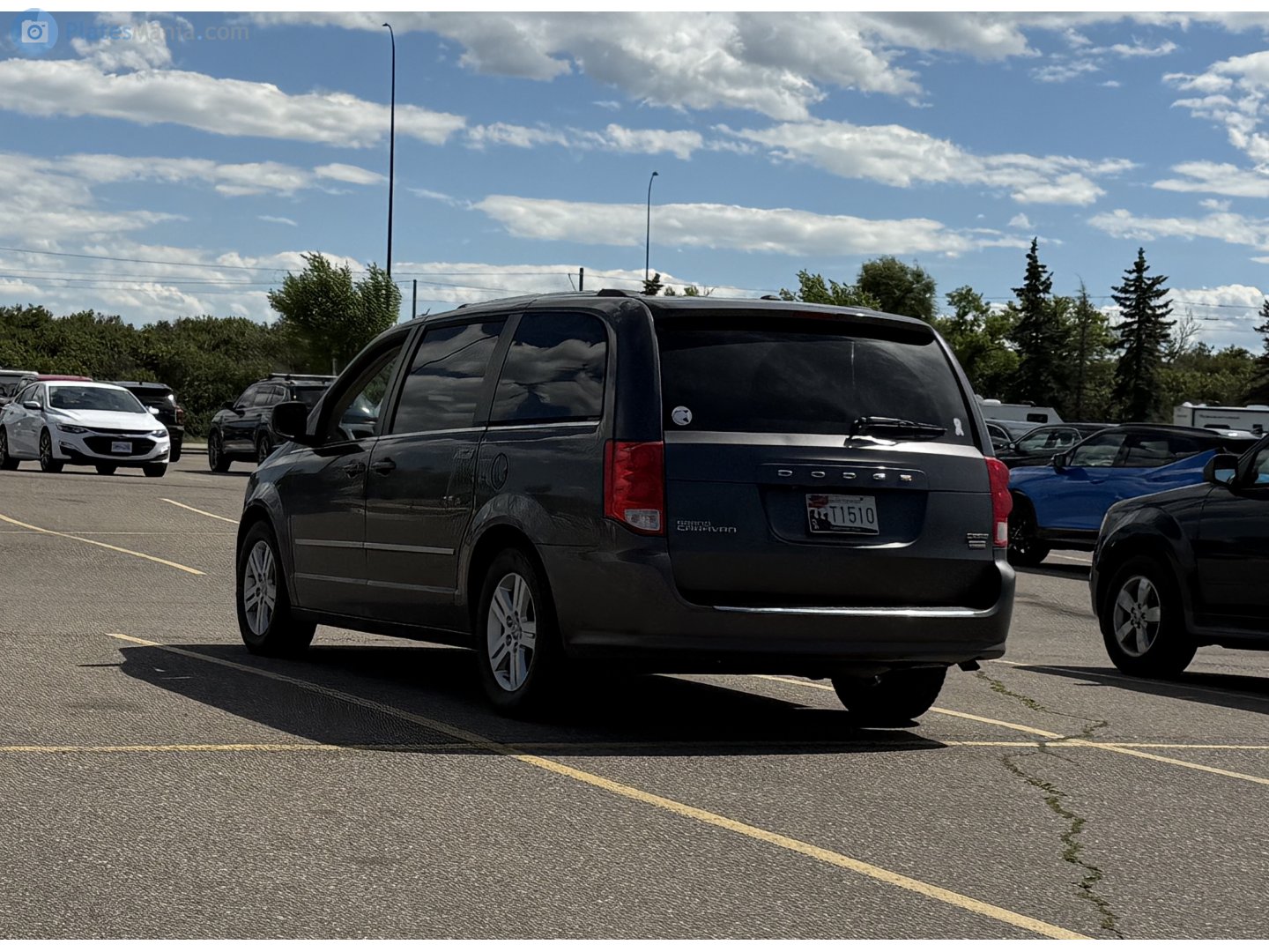 T1510, Dodge Grand Caravan 5th gen (RT), facelift, 2010–2020