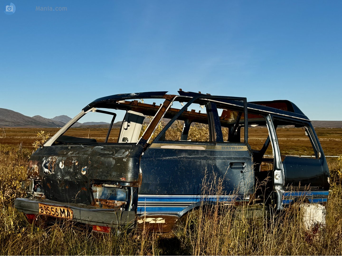 в 8556 МА, Nissan Datsun Vanette 1st gen Van High-Roof (C120), 1978–1985