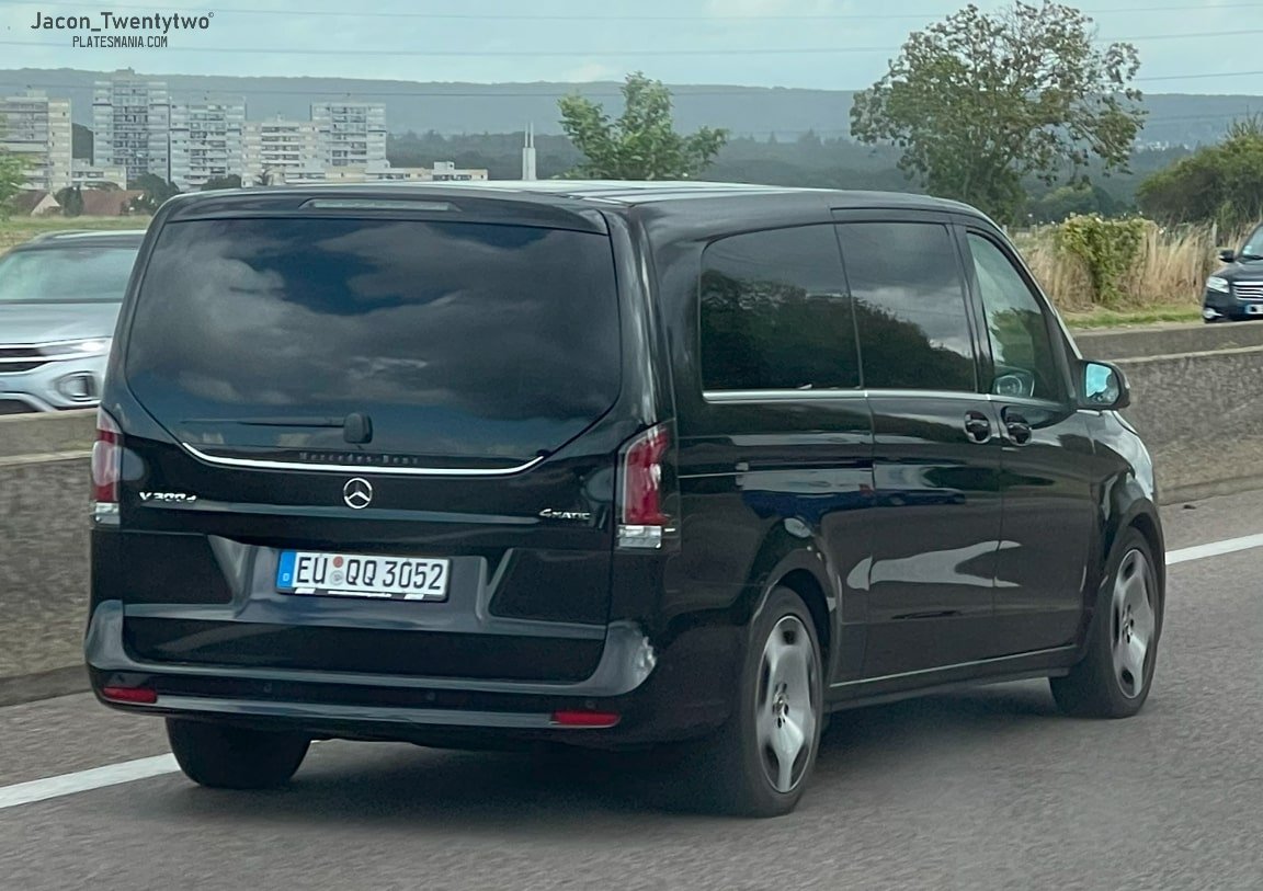 EU QQ 3052, Mercedes-Benz V-Klasse 3rd gen (W447), facelift, 2023–